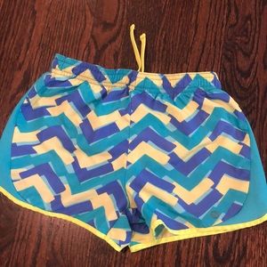 Multi-color athletic shorts